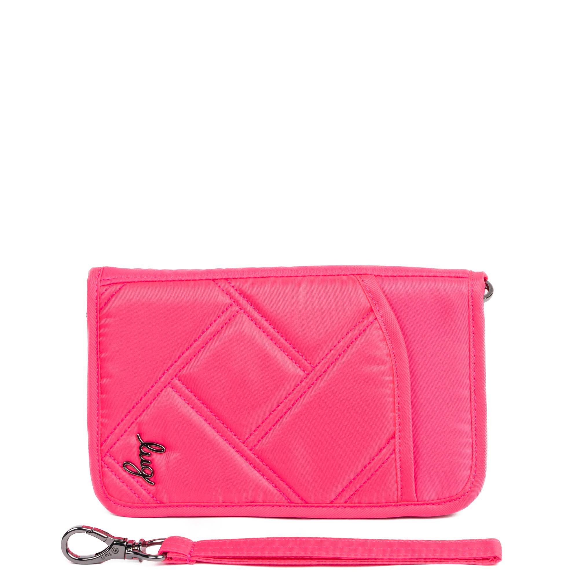 Legacy Collection Tandem SE RFID Wallet - MAGENTA - 24238_LegacyTandemSE_Magenta_Angle_02